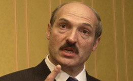 Лукашенко критикует заявление Буша, сделанное на инаугурации. Фото РИА Новости