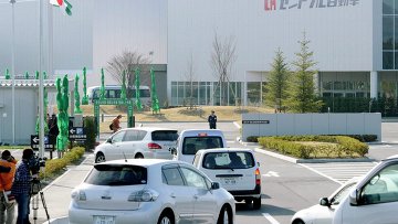 Завод Toyota в префектуре Мияги