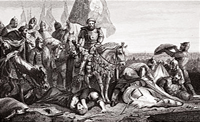 Сражение русских дружин с татаро-монгольским войском